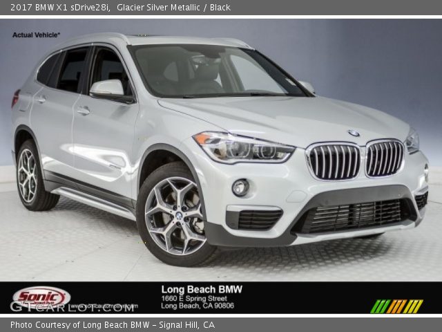 2017 BMW X1 sDrive28i in Glacier Silver Metallic