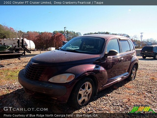 2002 Chrysler PT Cruiser Limited in Deep Cranberry Pearlcoat