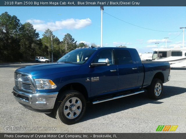 2018 Ram 2500 Big Horn Mega Cab 4x4 in Blue Streak Pearl