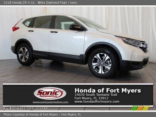 2018 Honda CR-V LX in White Diamond Pearl
