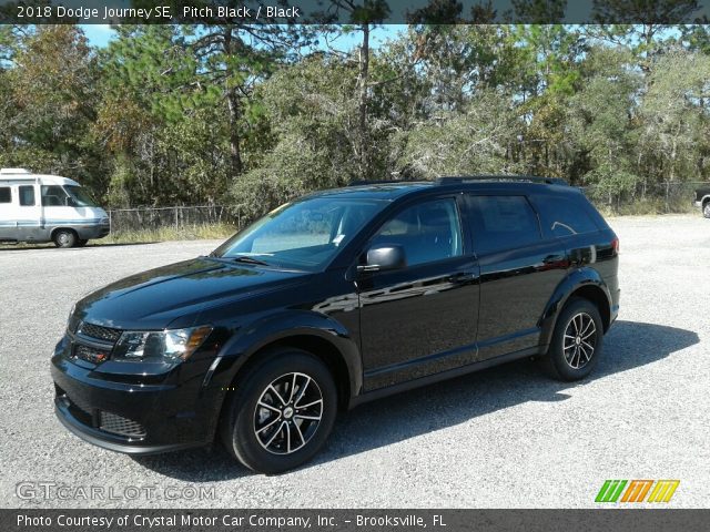 2018 Dodge Journey SE in Pitch Black