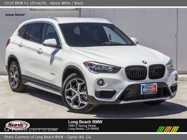 2018 BMW X1 xDrive28i in Alpine White