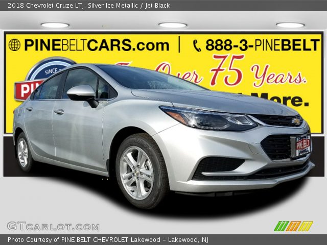 2018 Chevrolet Cruze LT in Silver Ice Metallic