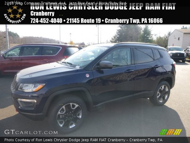 2018 Jeep Compass Trailhawk 4x4 in Jazz Blue Pearl