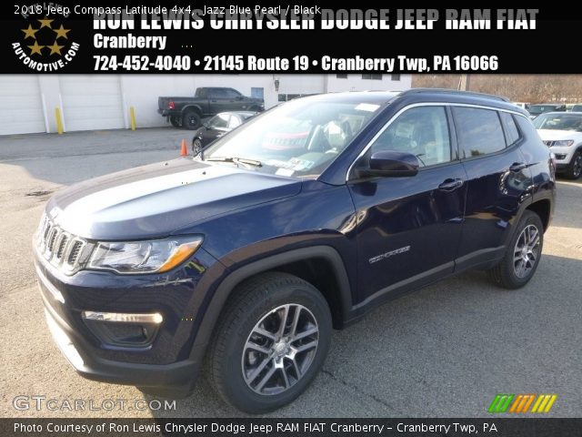 2018 Jeep Compass Latitude 4x4 in Jazz Blue Pearl