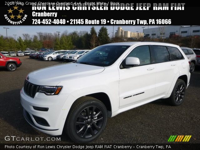 2018 Jeep Grand Cherokee Overland 4x4 in Bright White