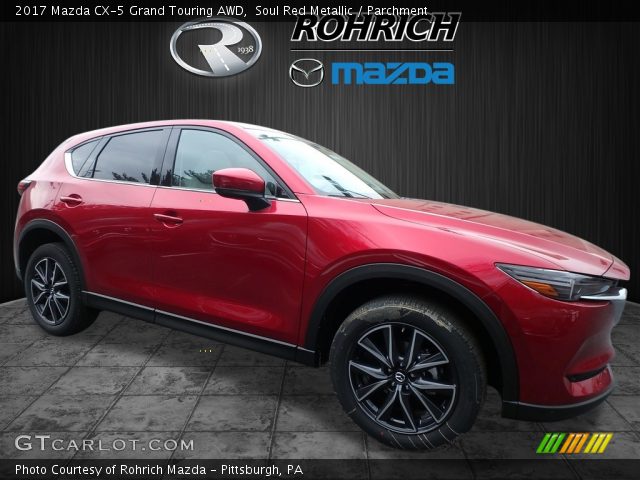 2017 Mazda CX-5 Grand Touring AWD in Soul Red Metallic