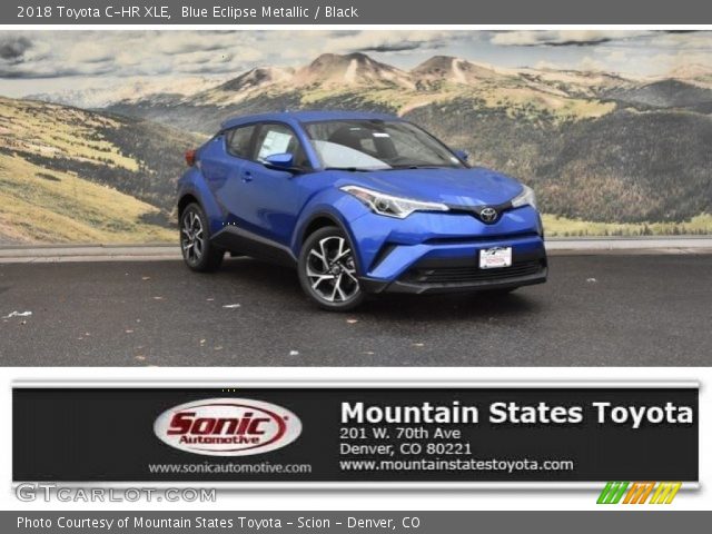 2018 Toyota C-HR XLE in Blue Eclipse Metallic