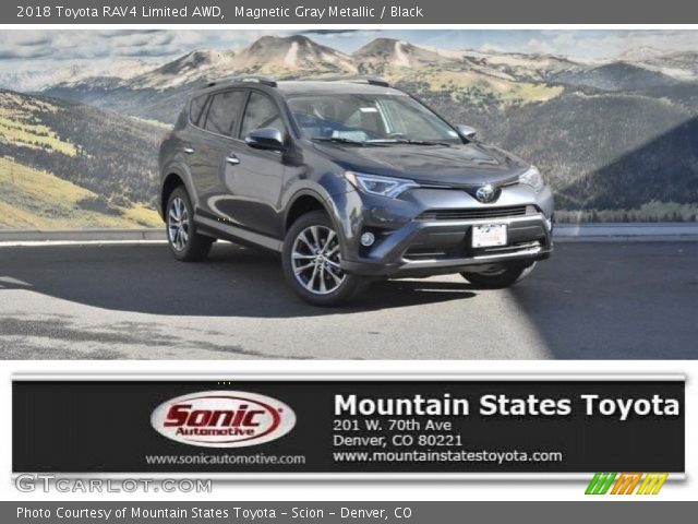 2018 Toyota RAV4 Limited AWD in Magnetic Gray Metallic