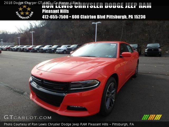 2018 Dodge Charger GT AWD in Go Mango