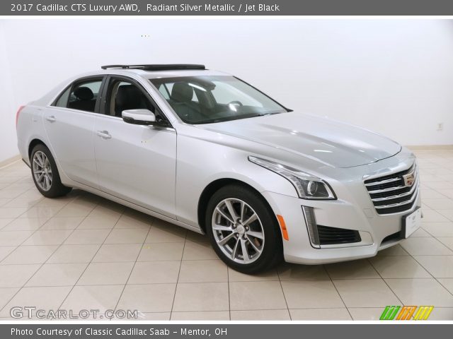 2017 Cadillac CTS Luxury AWD in Radiant Silver Metallic