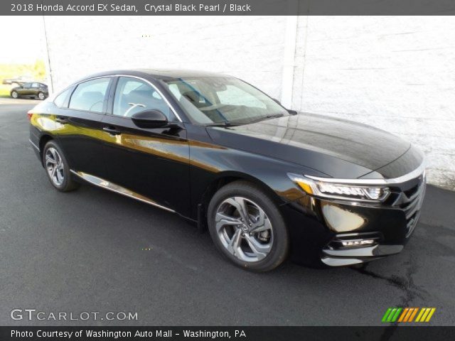 2018 Honda Accord EX Sedan in Crystal Black Pearl