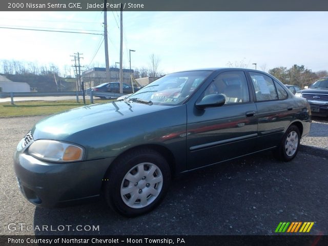 2000 Nissan Sentra GXE in Jaded Pearl