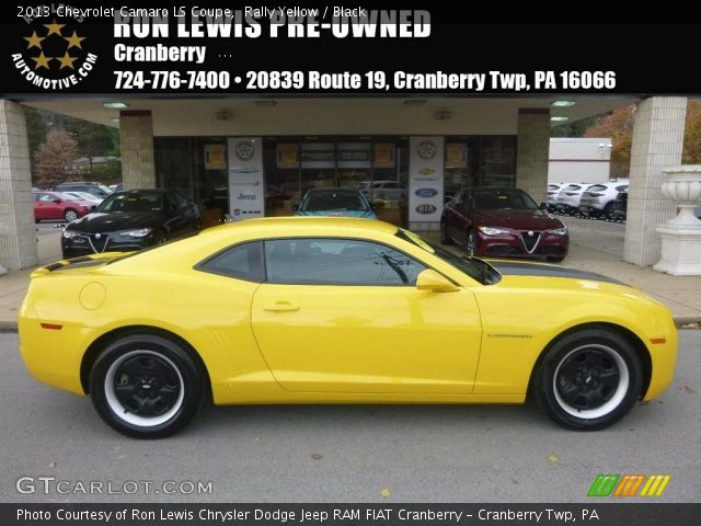 2013 Chevrolet Camaro LS Coupe in Rally Yellow