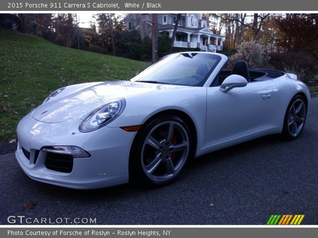 2015 Porsche 911 Carrera S Cabriolet in White