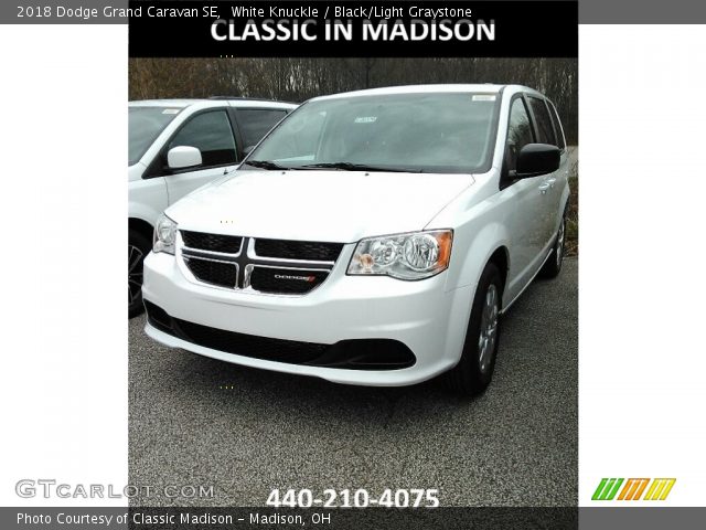 2018 Dodge Grand Caravan SE in White Knuckle