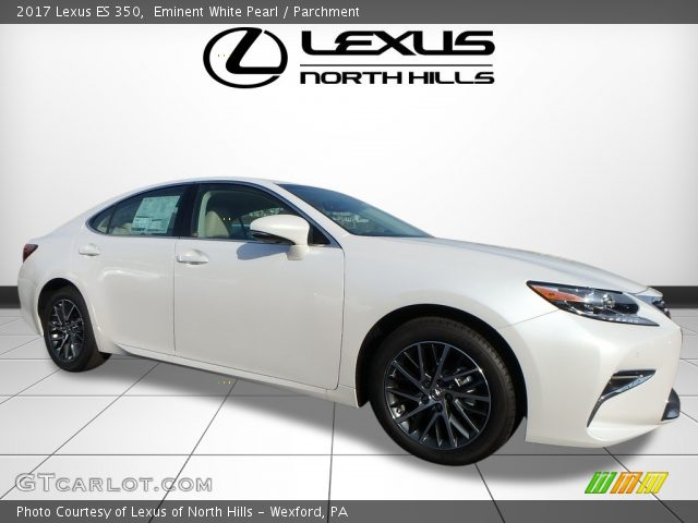 2017 Lexus ES 350 in Eminent White Pearl