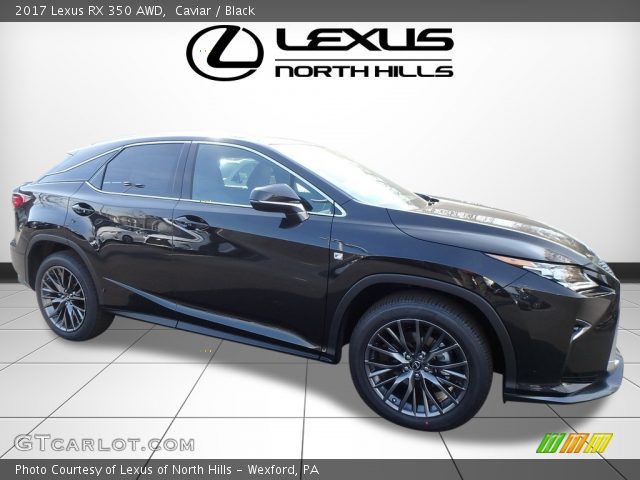 2017 Lexus RX 350 AWD in Caviar