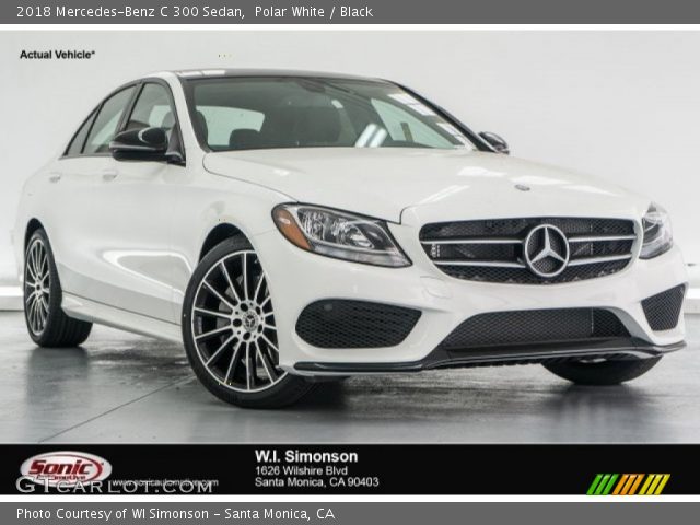 2018 Mercedes-Benz C 300 Sedan in Polar White