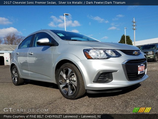 2017 Chevrolet Sonic Premier Sedan in Silver Ice Metallic