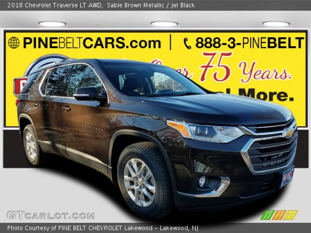 2018 Chevrolet Traverse LT AWD in Sable Brown Metallic