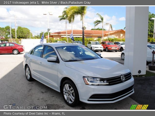 2017 Volkswagen Jetta S in White Silver