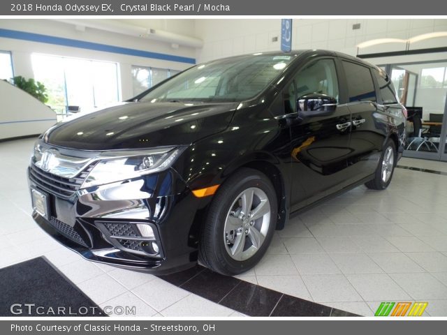 2018 Honda Odyssey EX in Crystal Black Pearl