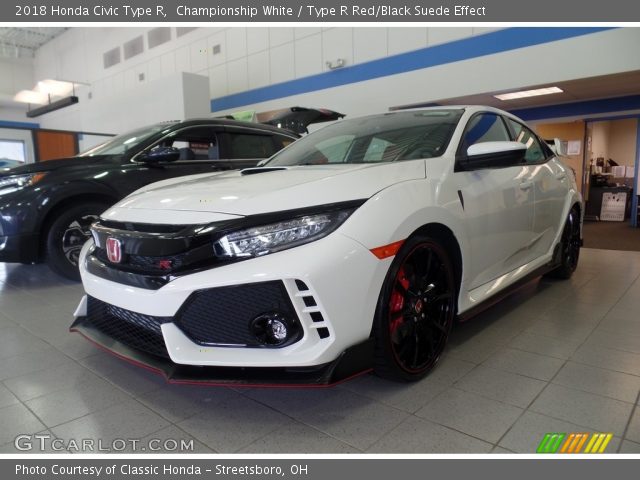 2018 Honda Civic Type R in Championship White