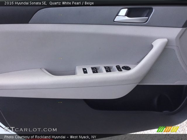 2016 Hyundai Sonata SE in Quartz White Pearl
