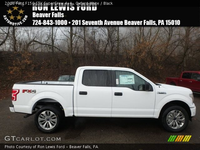 2018 Ford F150 STX SuperCrew 4x4 in Oxford White