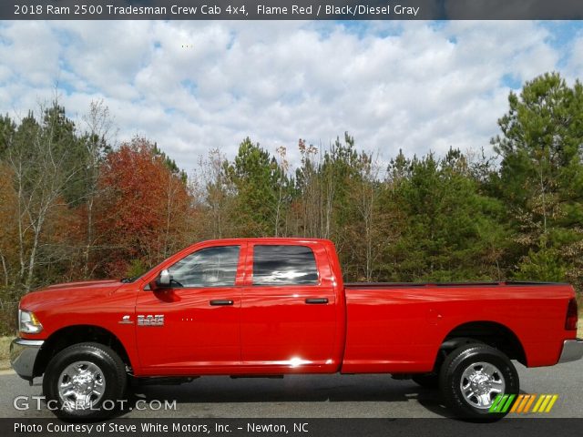 2018 Ram 2500 Tradesman Crew Cab 4x4 in Flame Red