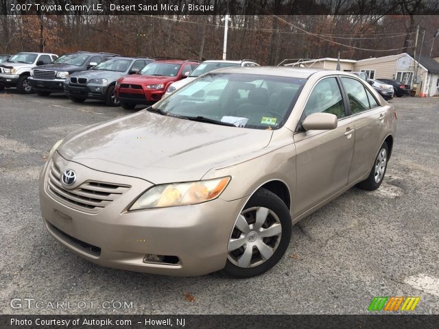 2007 Toyota Camry LE in Desert Sand Mica