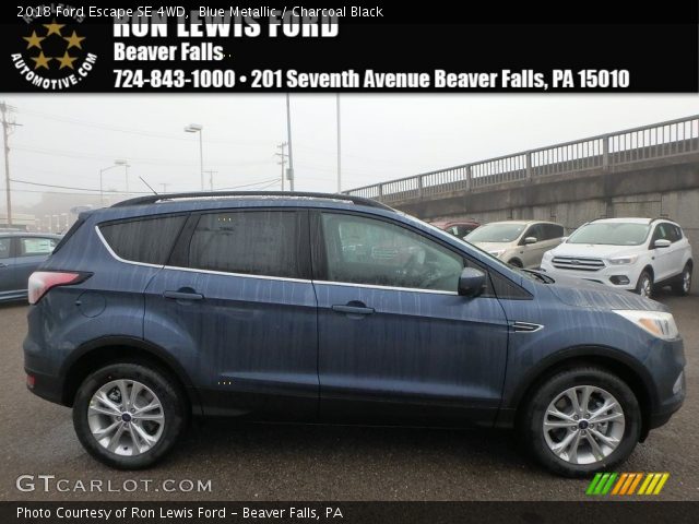2018 Ford Escape SE 4WD in Blue Metallic