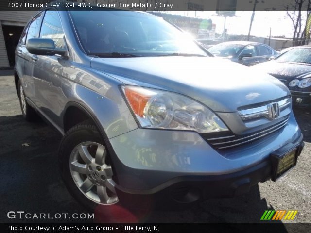 2007 Honda CR-V EX-L 4WD in Glacier Blue Metallic