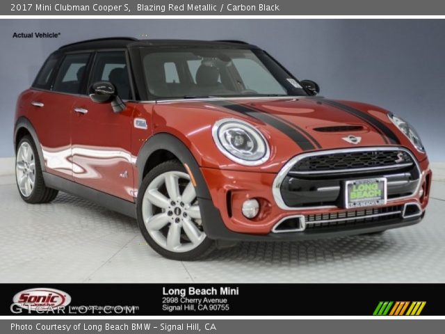 2017 Mini Clubman Cooper S in Blazing Red Metallic