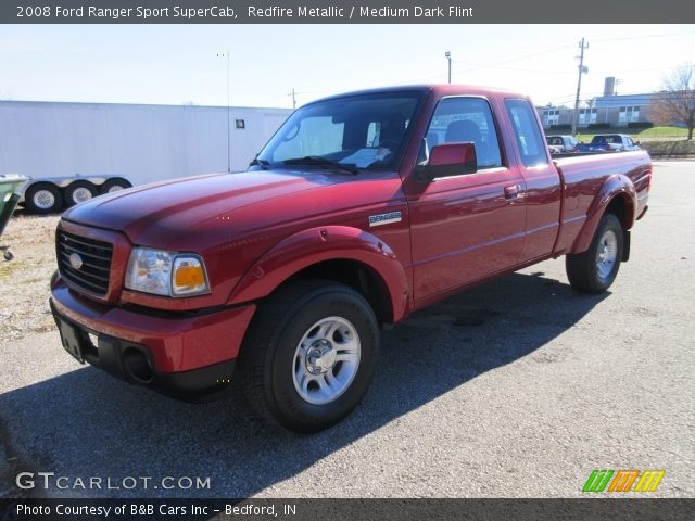 2008 Ford Ranger Sport SuperCab in Redfire Metallic