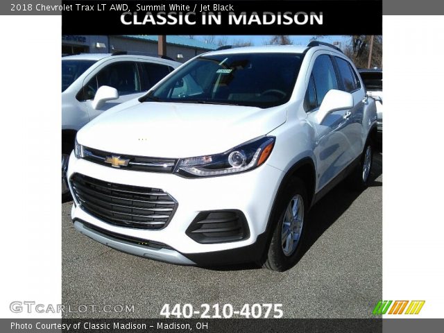 2018 Chevrolet Trax LT AWD in Summit White