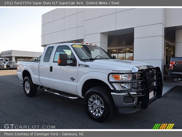 2012 Ford F350 Super Duty XLT SuperCab 4x4 in Oxford White