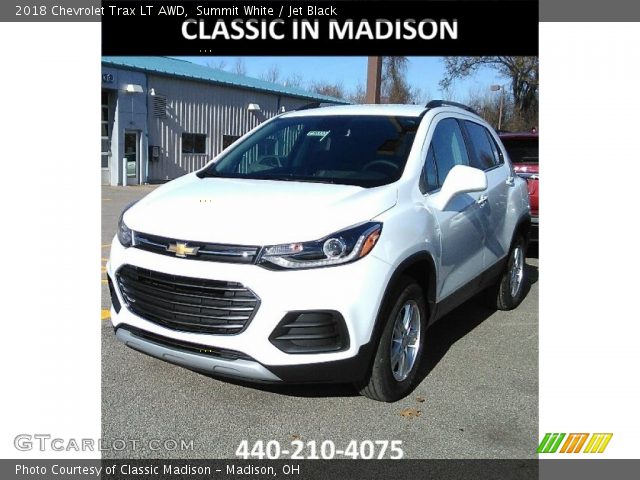 2018 Chevrolet Trax LT AWD in Summit White