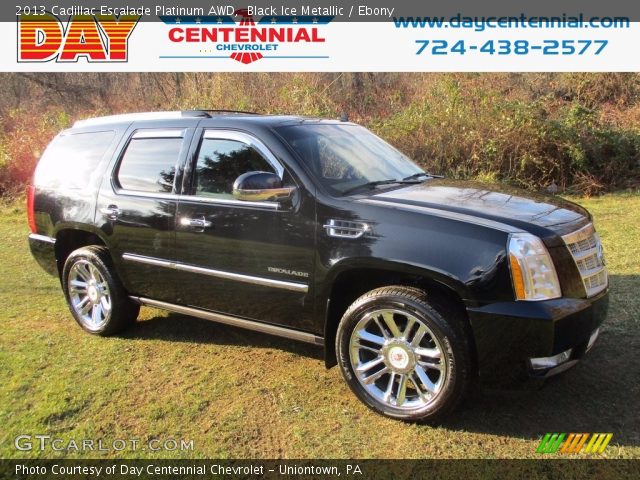 2013 Cadillac Escalade Platinum AWD in Black Ice Metallic