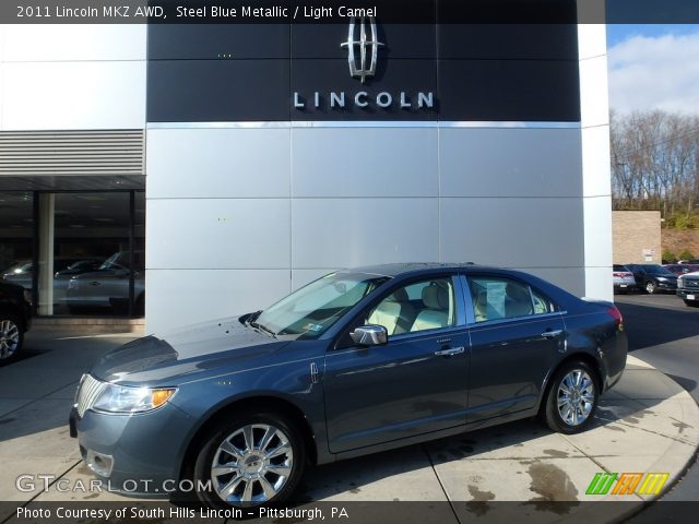 2011 Lincoln MKZ AWD in Steel Blue Metallic