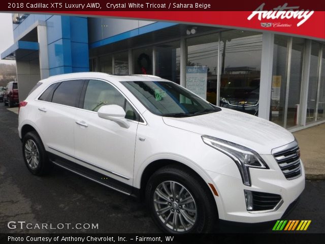 2018 Cadillac XT5 Luxury AWD in Crystal White Tricoat