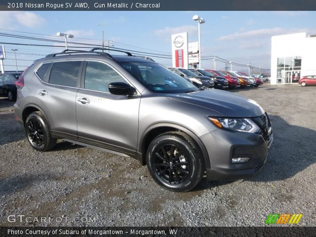 2018 Nissan Rogue SV AWD in Gun Metallic