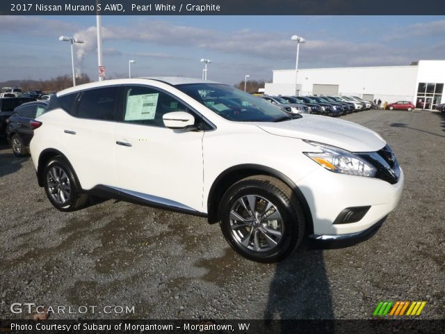 2017 Nissan Murano S AWD in Pearl White