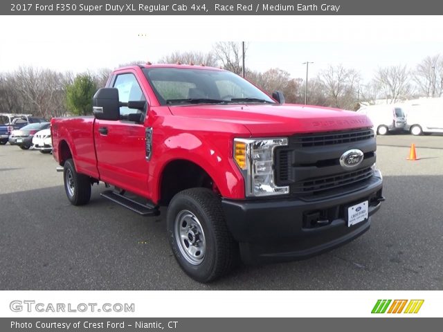 2017 Ford F350 Super Duty XL Regular Cab 4x4 in Race Red