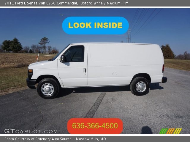 2011 Ford E Series Van E250 Commercial in Oxford White