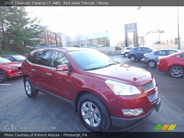 2010 Chevrolet Traverse LT AWD in Red Jewel Tintcoat