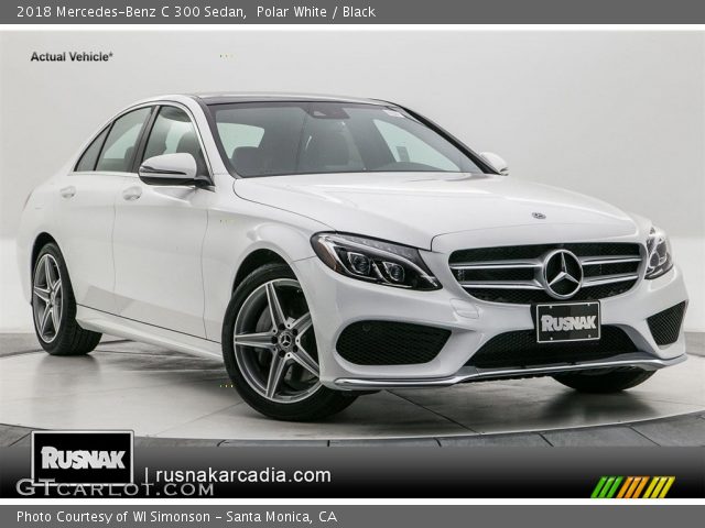 2018 Mercedes-Benz C 300 Sedan in Polar White