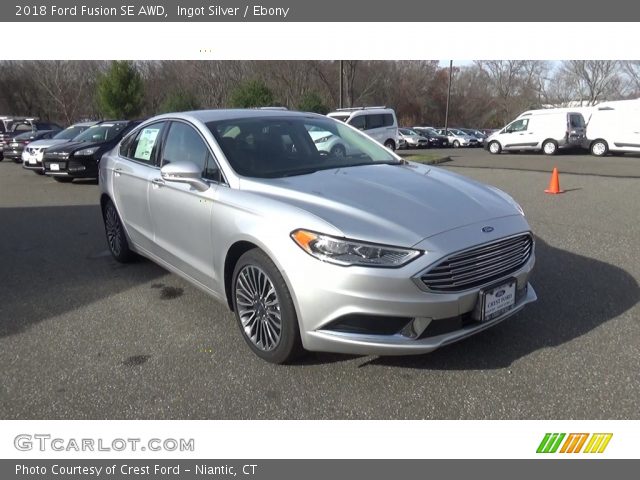 2018 Ford Fusion SE AWD in Ingot Silver
