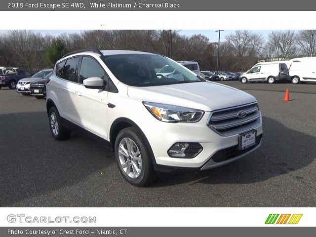 2018 Ford Escape SE 4WD in White Platinum
